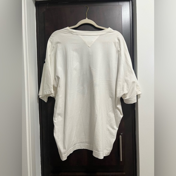TOMMY HILFIGER ORGANIC COTTON BOXY VINTAGE T-SHIRT LARGE - Picture 2 of 4